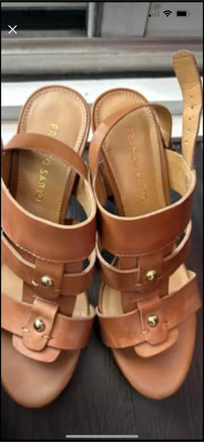 Franco Sarto Women's Milena Platform Sandal Saddle Size 5 - photo 2