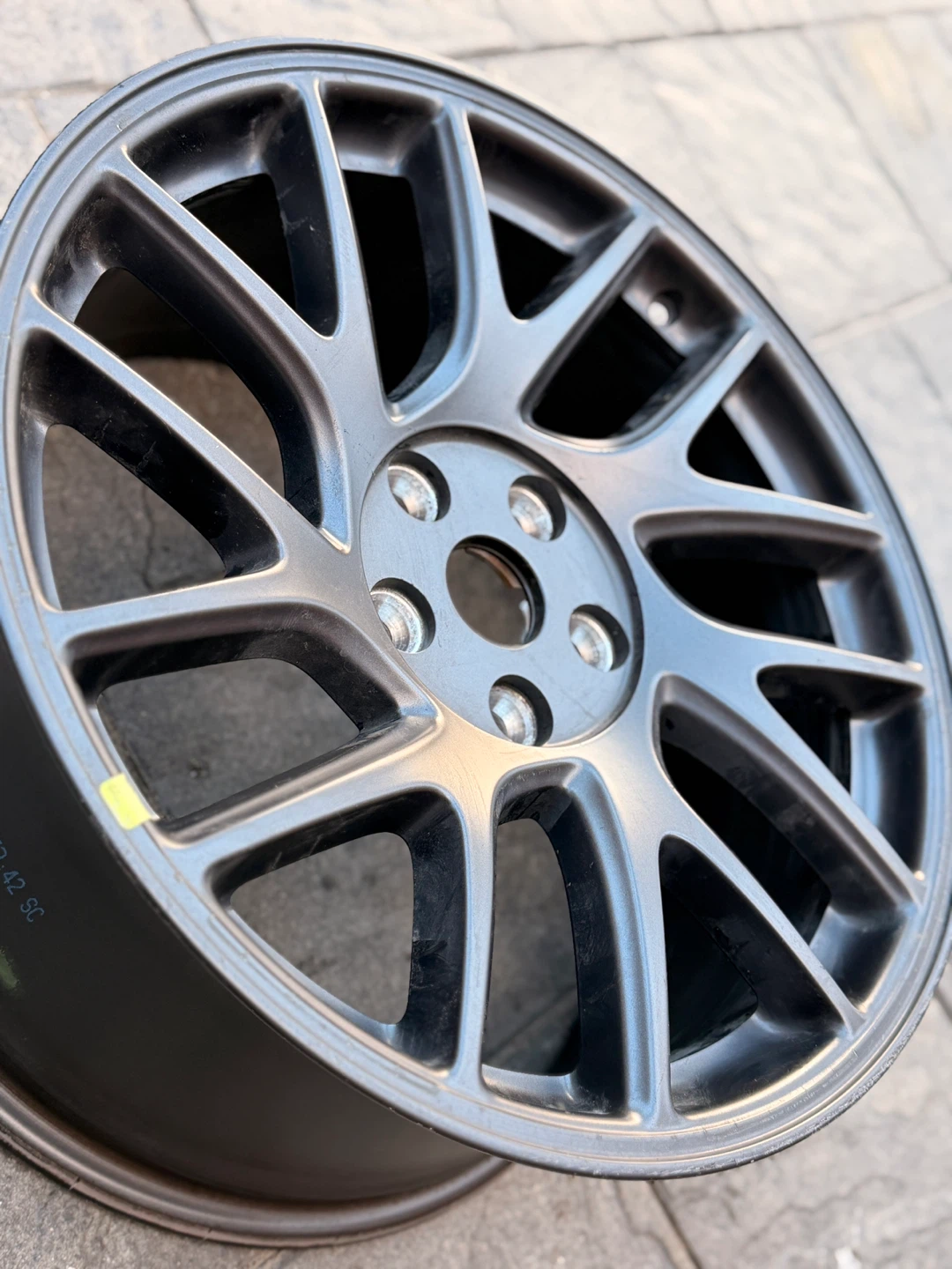 Tesla Model 3 OEM rim (2024) - Size: 18x8.5” Offset: +38