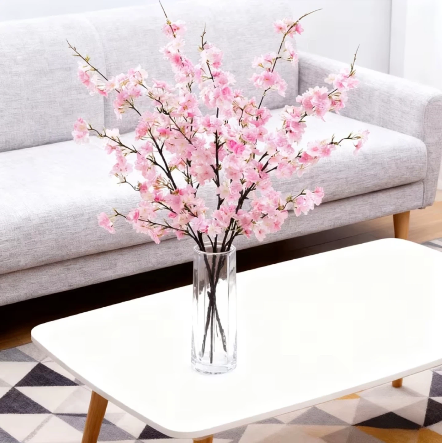 Artificial Cherry Blossoms Branch - photo 3