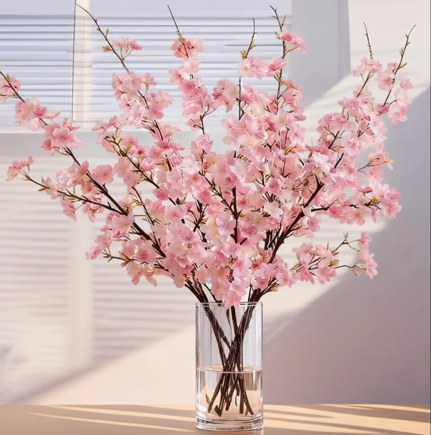 Artificial Cherry Blossoms Branch