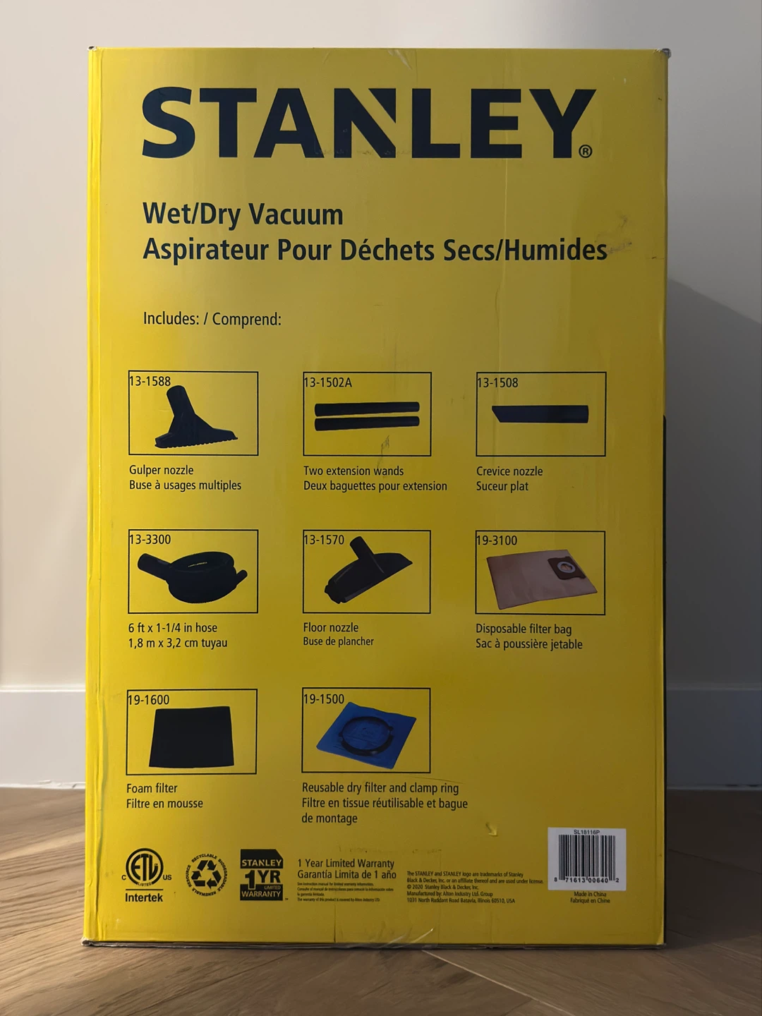 Stanley Wet/Dry Vacuum 6 Gallon 4.0 Peak HP - photo 3