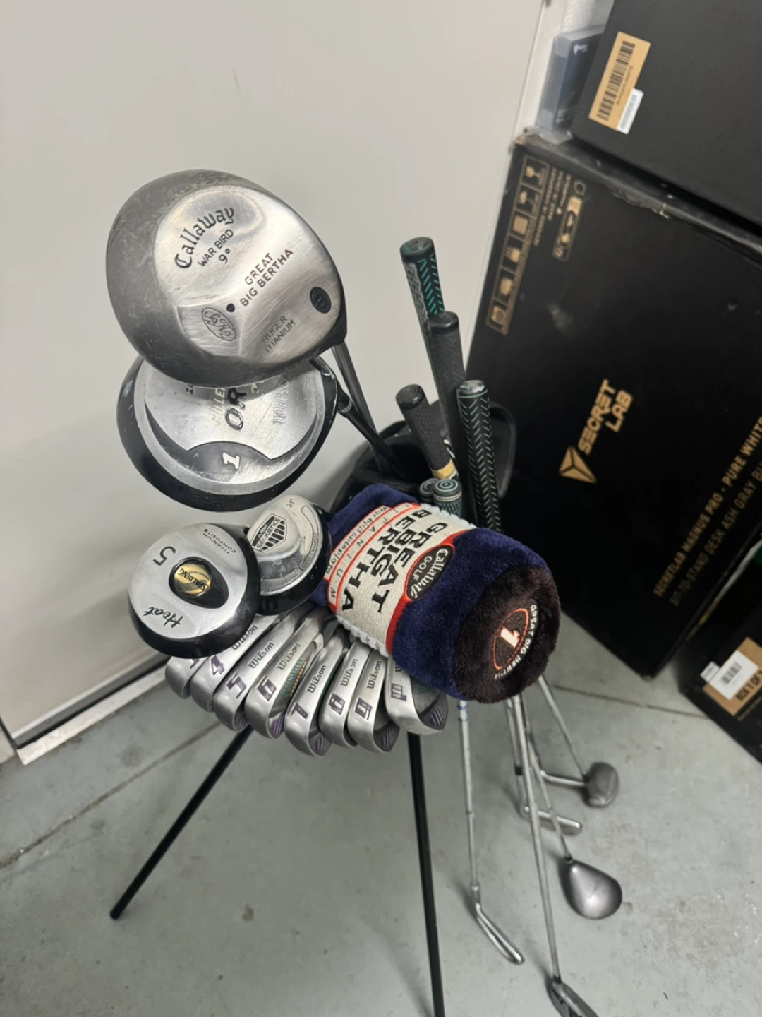 Beginner complete Golf Set with stand bag + extras - photo 2