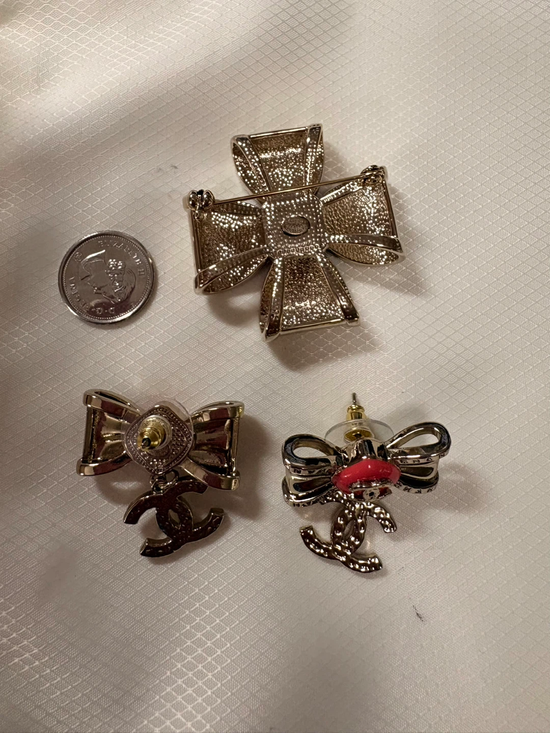 Chanel Brooch and Earrings Set - photo 2