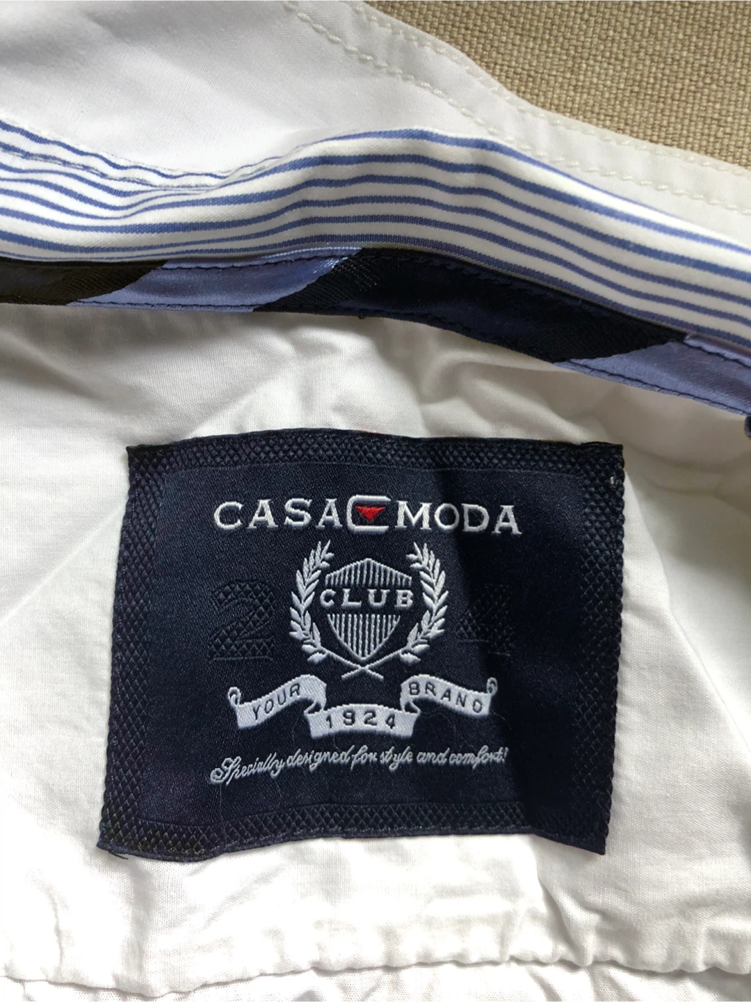 Casa Moda White Short Sleeve Button-Up Shirt - photo 2