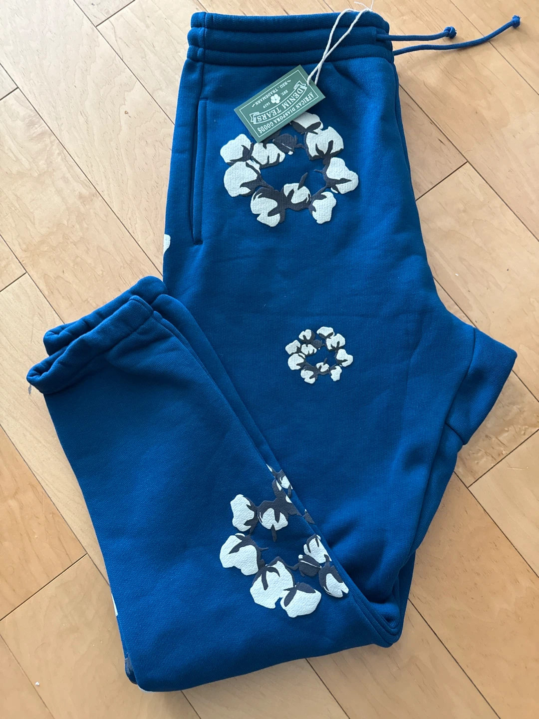Denim Tears Cotton Swirl Sweatpants