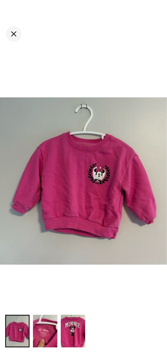Gap Disney Minnie Mouse Baby Sweater - 6-12 Months
