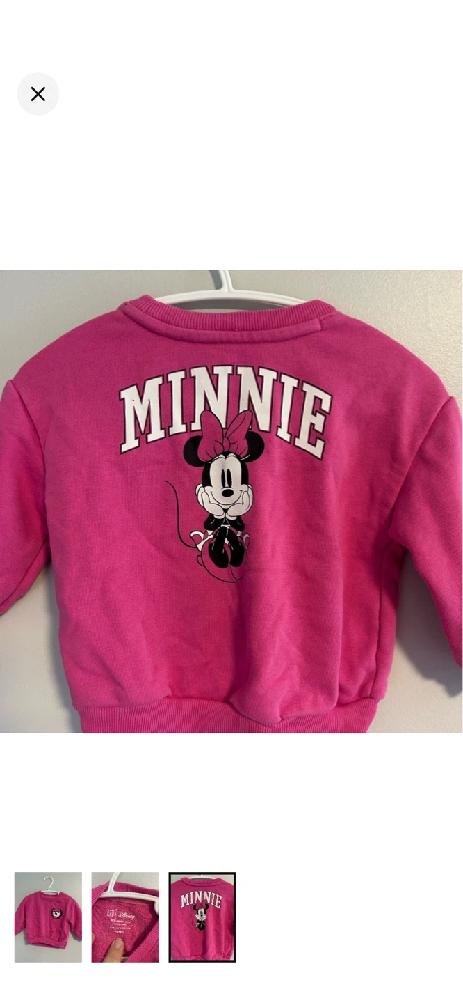 Gap Disney Minnie Mouse Baby Sweater - 6-12 Months - photo 3