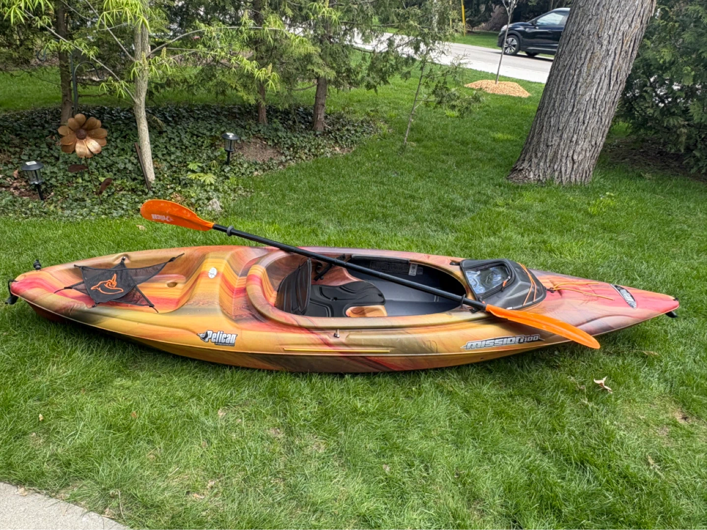Pelican Mission 100 Kayak with Paddle - photo 3