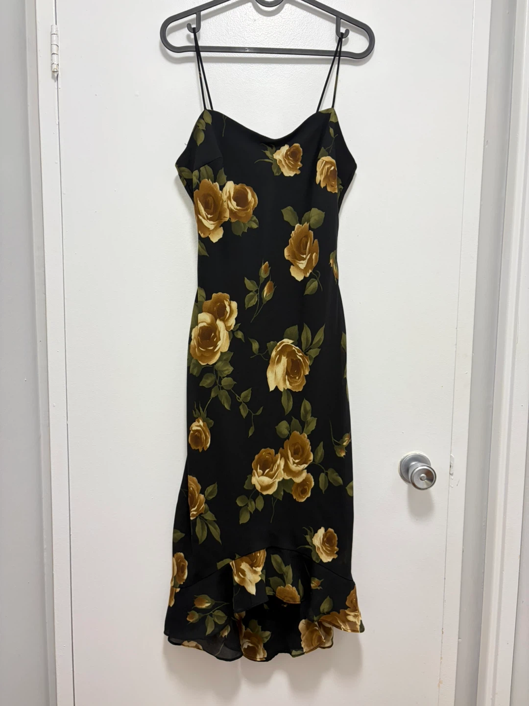 Black Floral Dress