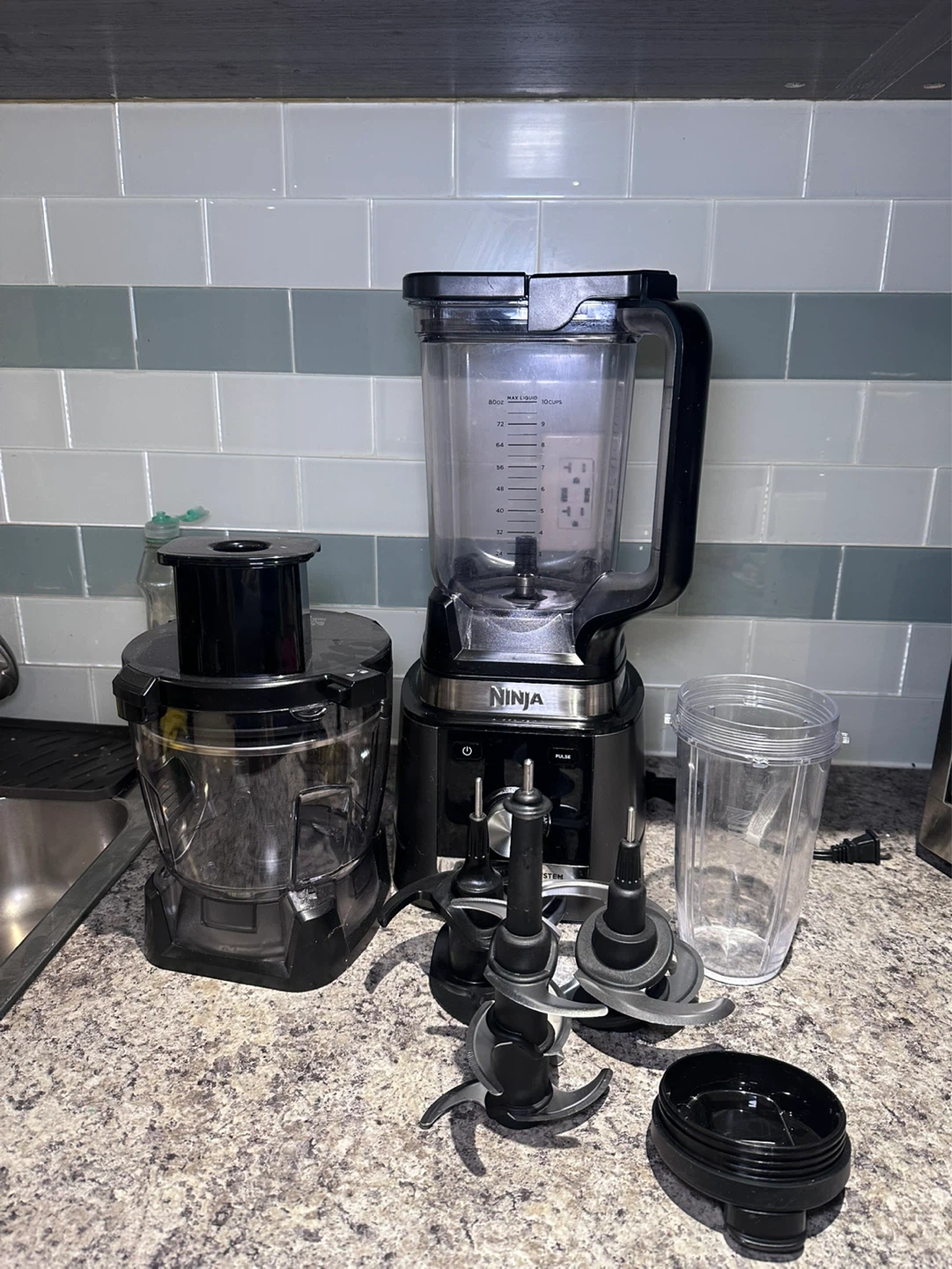 Ninja Deluxe Kitchen System Blender & Food Processor