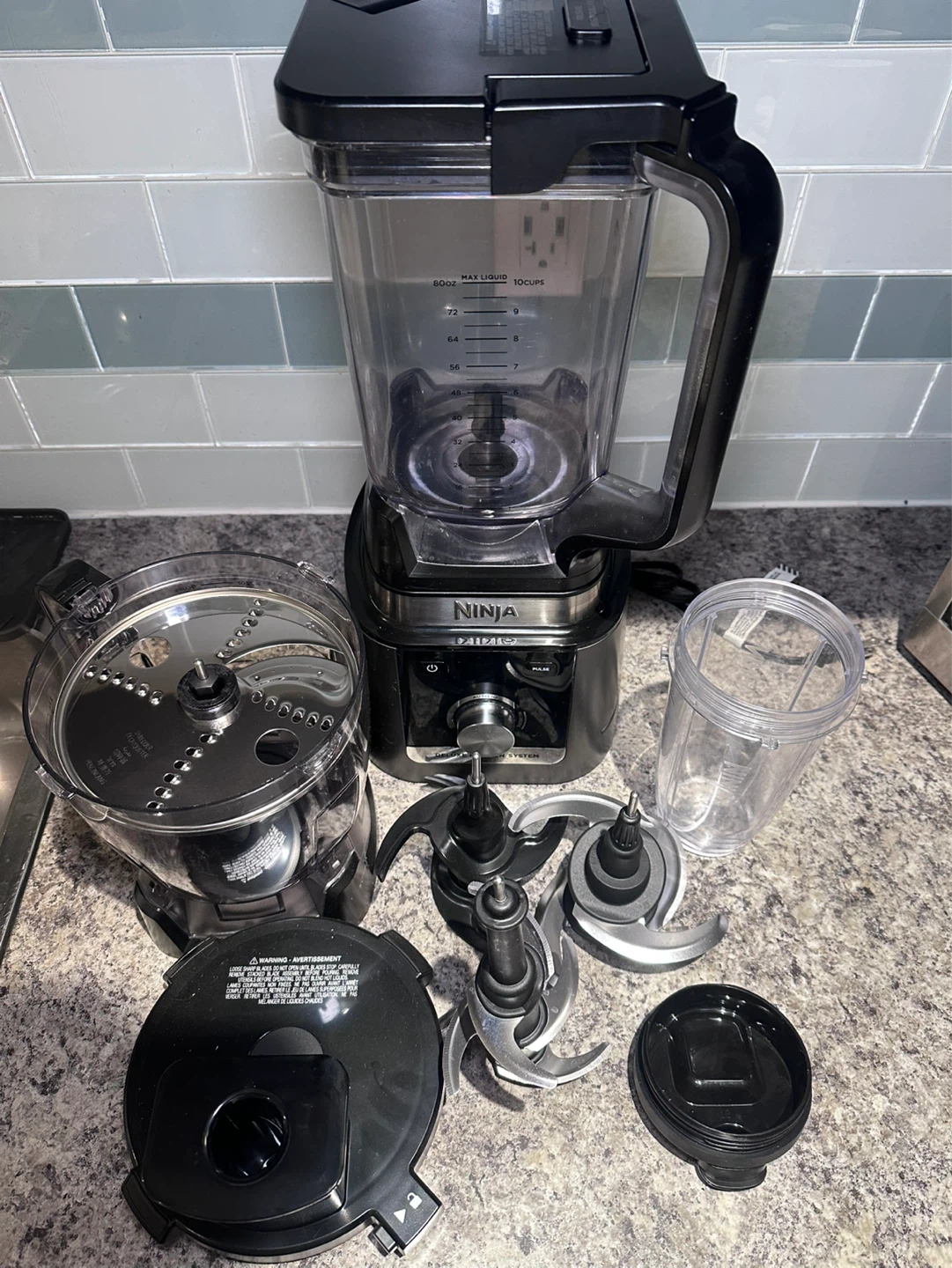 Ninja Deluxe Kitchen System Blender & Food Processor - photo 4