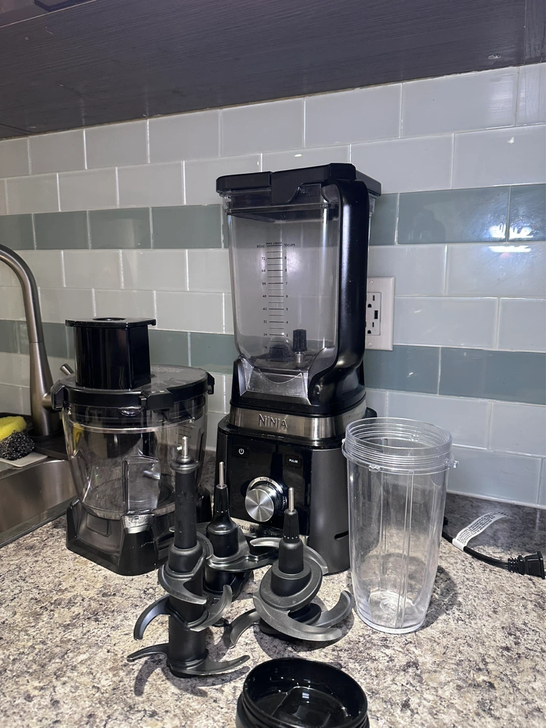 Ninja Deluxe Kitchen System Blender & Food Processor - photo 3