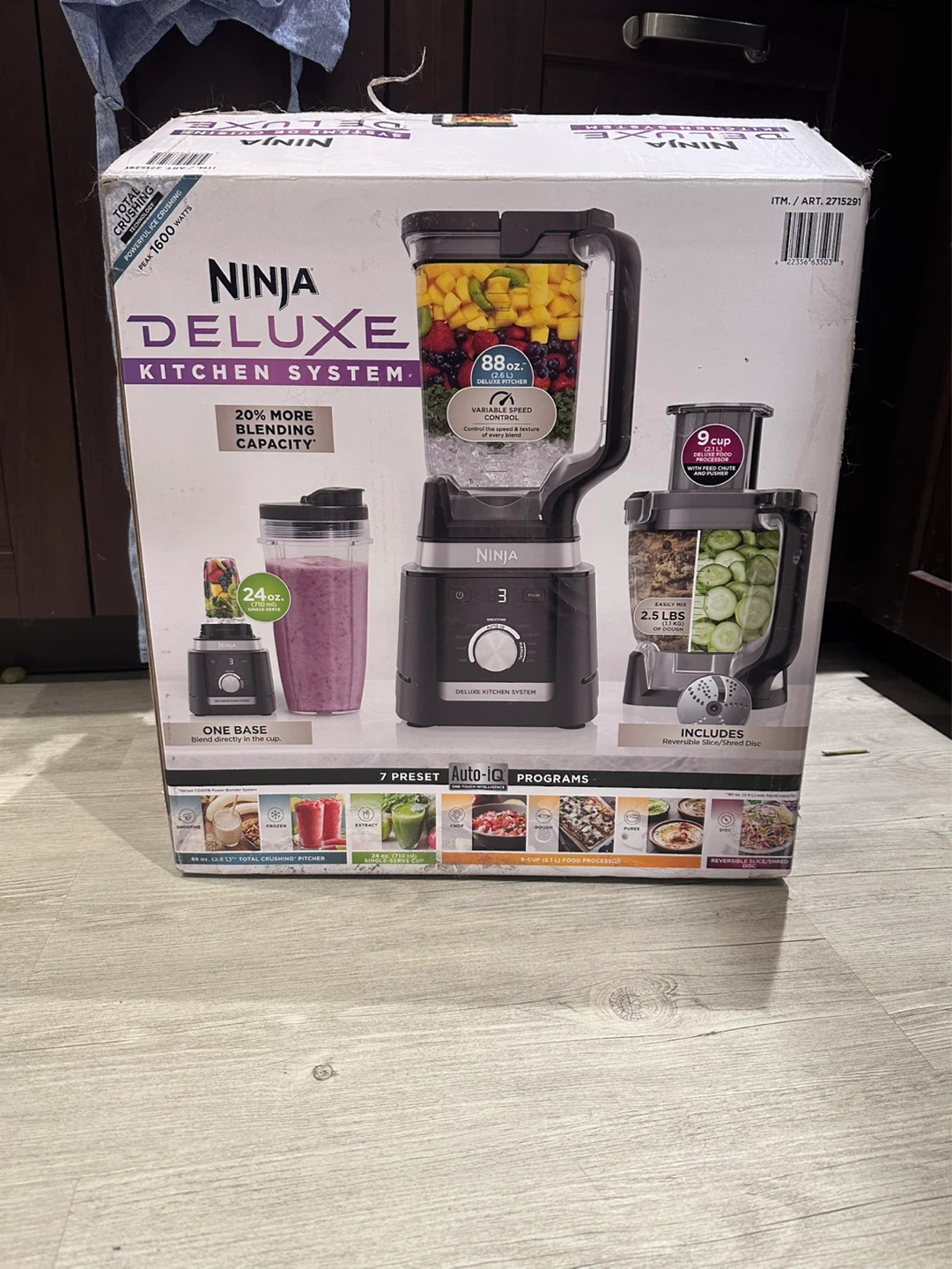 Ninja Deluxe Kitchen System Blender & Food Processor - photo 5