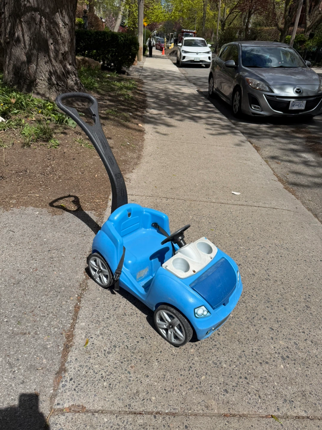 Kid Blue Push Car - Stroller Ride-on Toy - Step2 Whisper Ride II - photo 2
