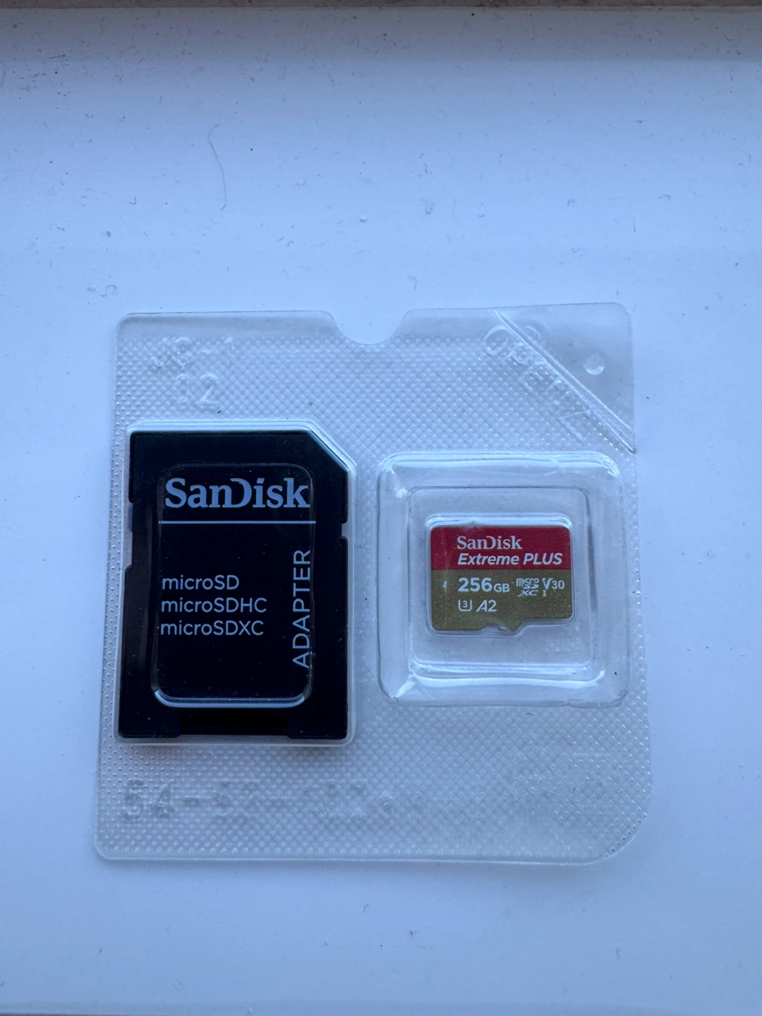 SanDisk Extreme PLUS 256GB microSDXC UHS-I U3 V30 A2