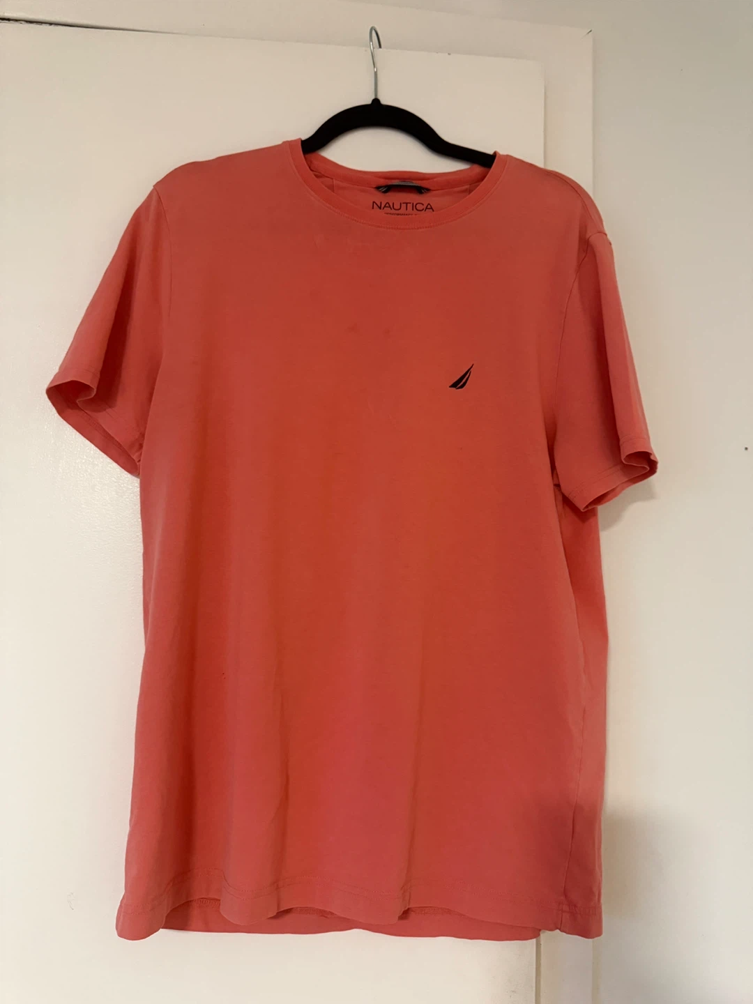 Nautica Performance Tee - Men's Size M - Coral