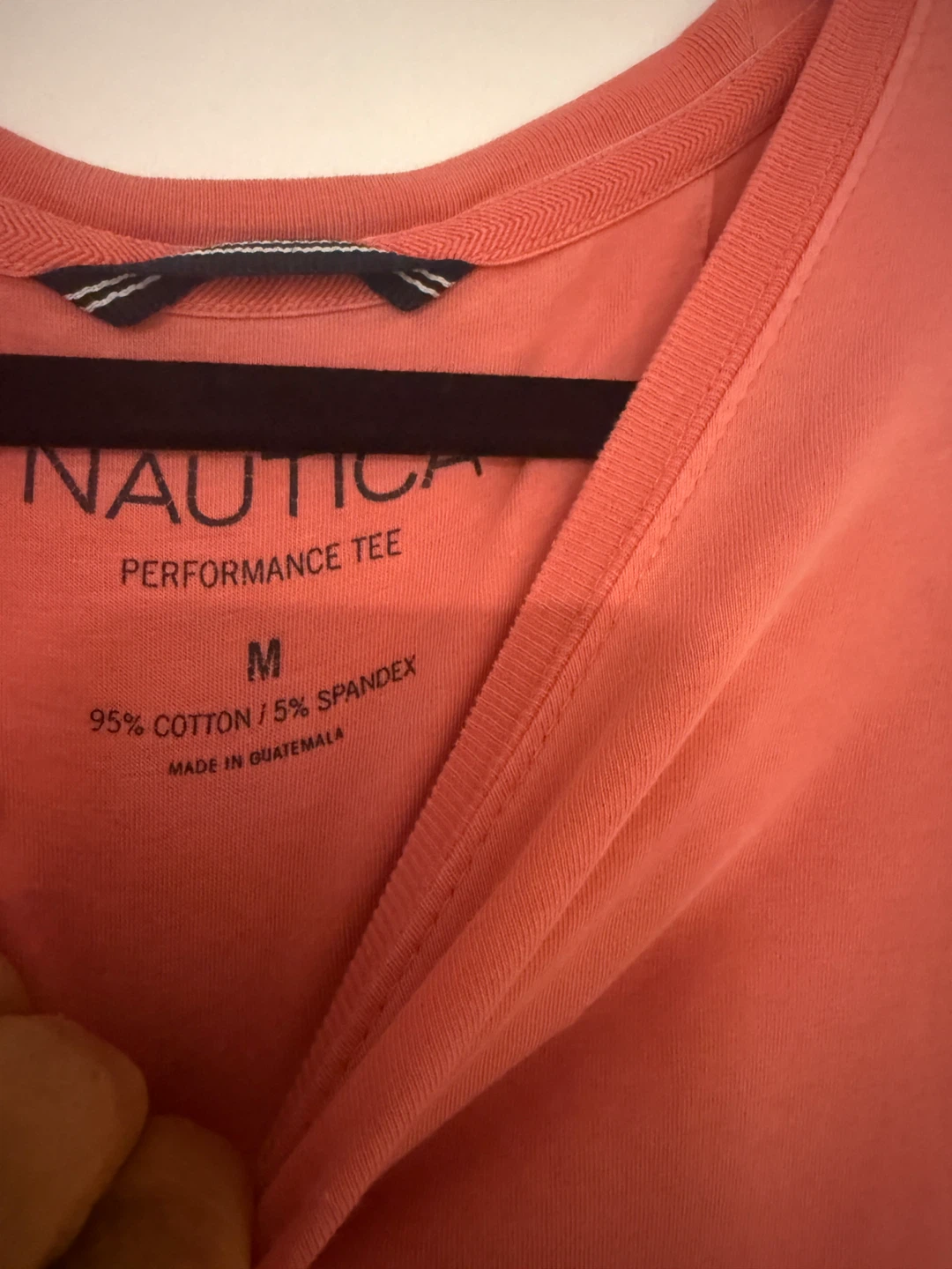 Nautica Performance Tee - Men's Size M - Coral - photo 2
