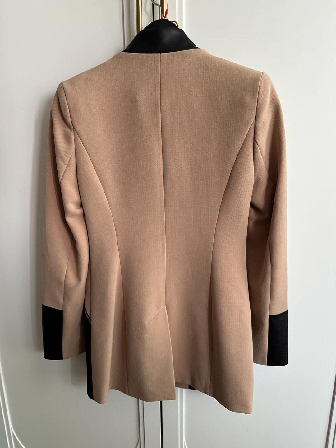 River Island Women's Tan & Black Blazer Size UK6 - photo 2