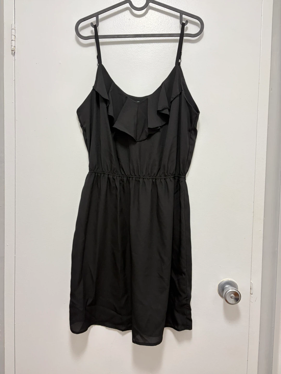 Black Ruffle Dress