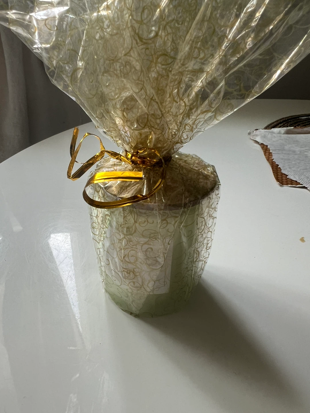 Gift Wrapped Candle