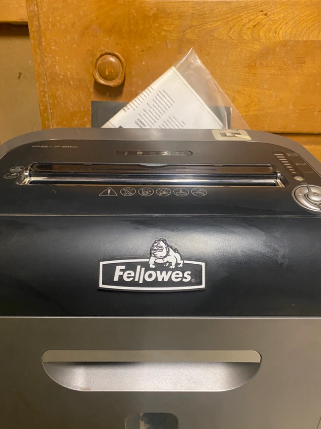 Fellowes PS-70C Paper Shredder - photo 2