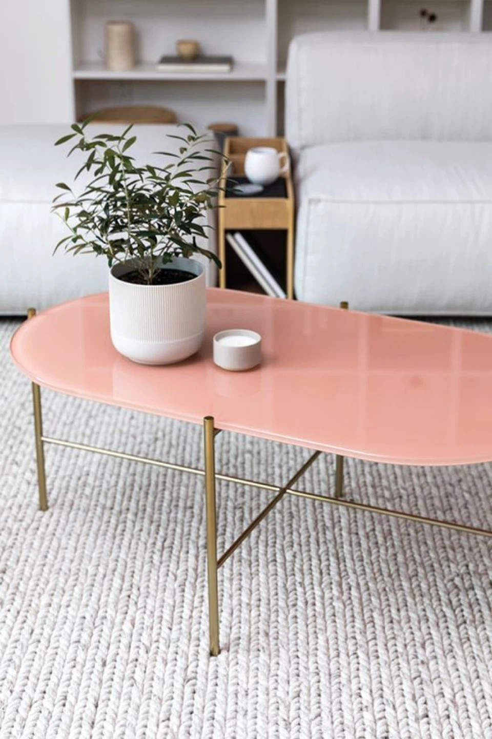Glass coffee table - photo 3