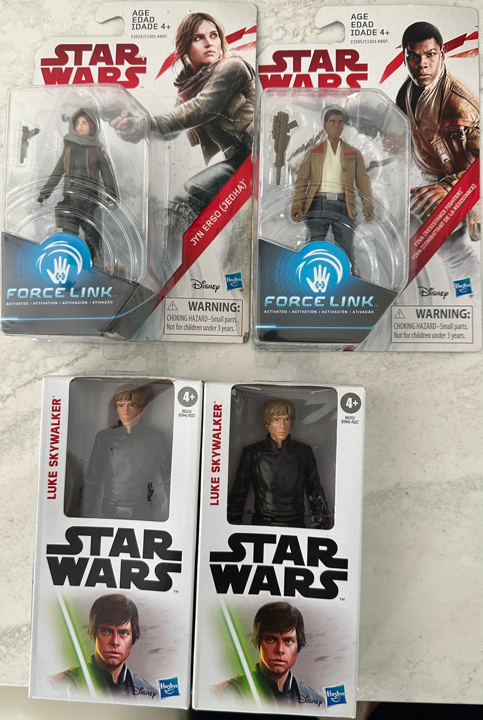 Star Wars Action Figures Lot (Factory Sealed Packages)