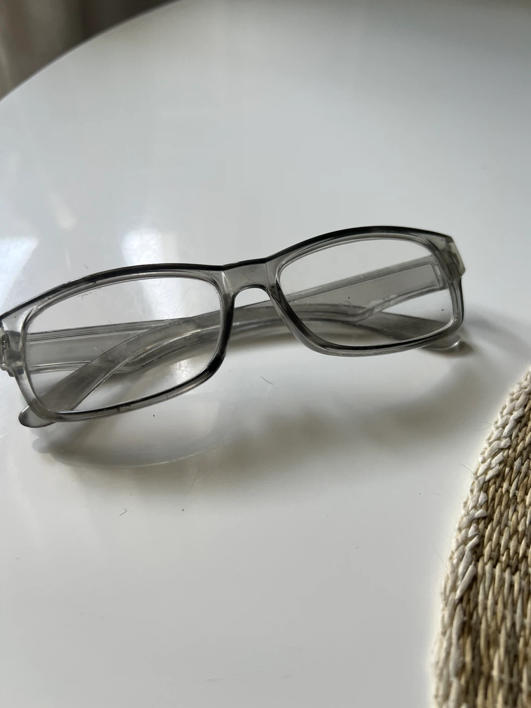 Grey Eyeglasses