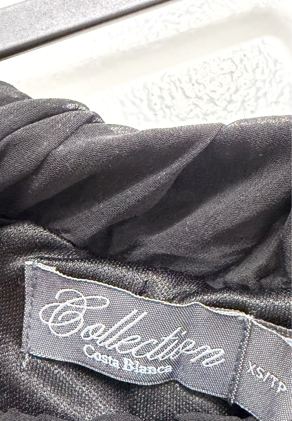 Black Sheer Skirt with pockets - photo 2