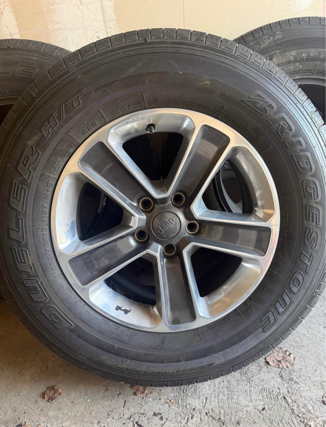 Jeep Wrangler Sahara Wheels and Tires - photo 3