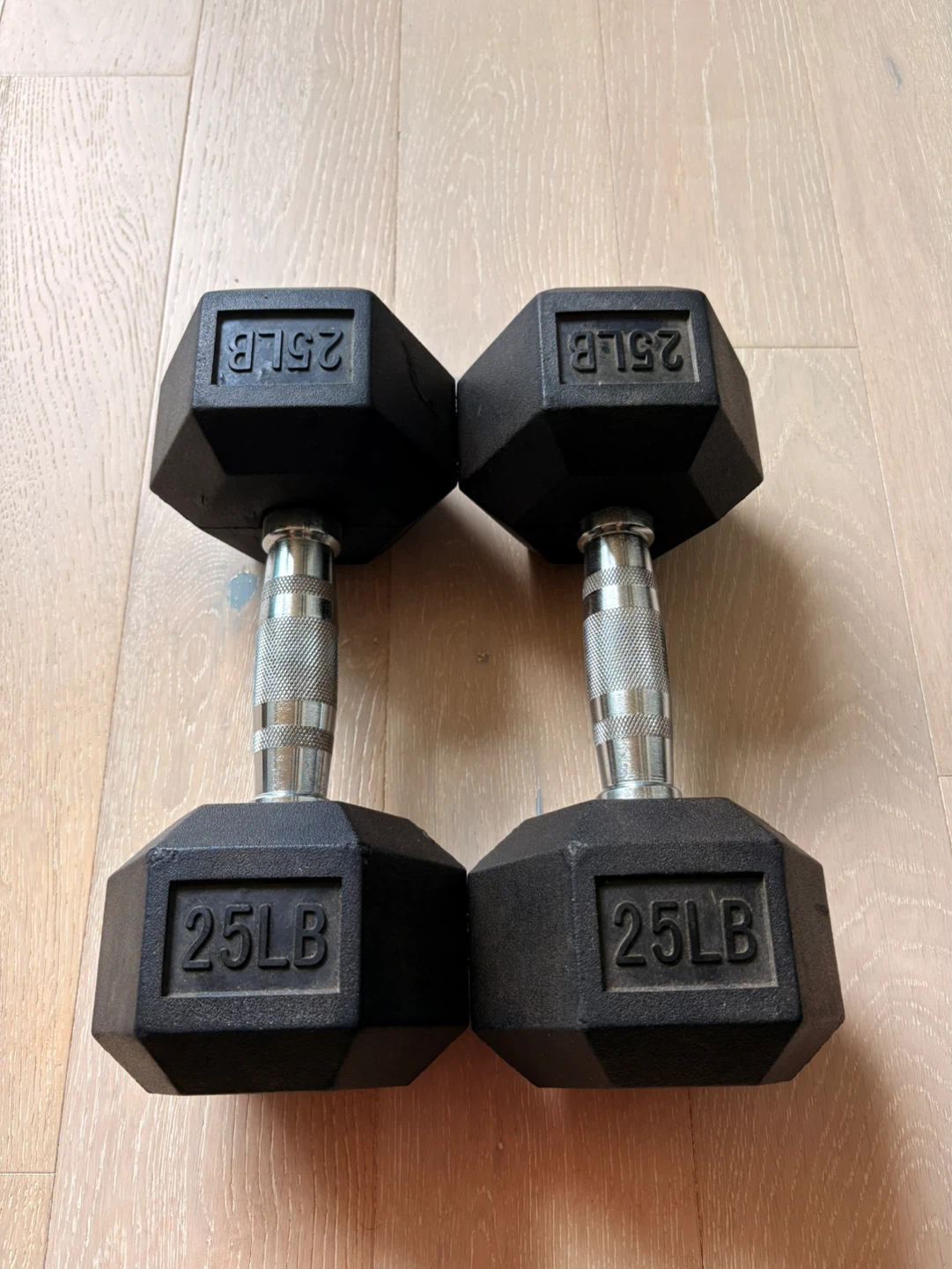 25lb Hex Dumbbell Set - photo 2