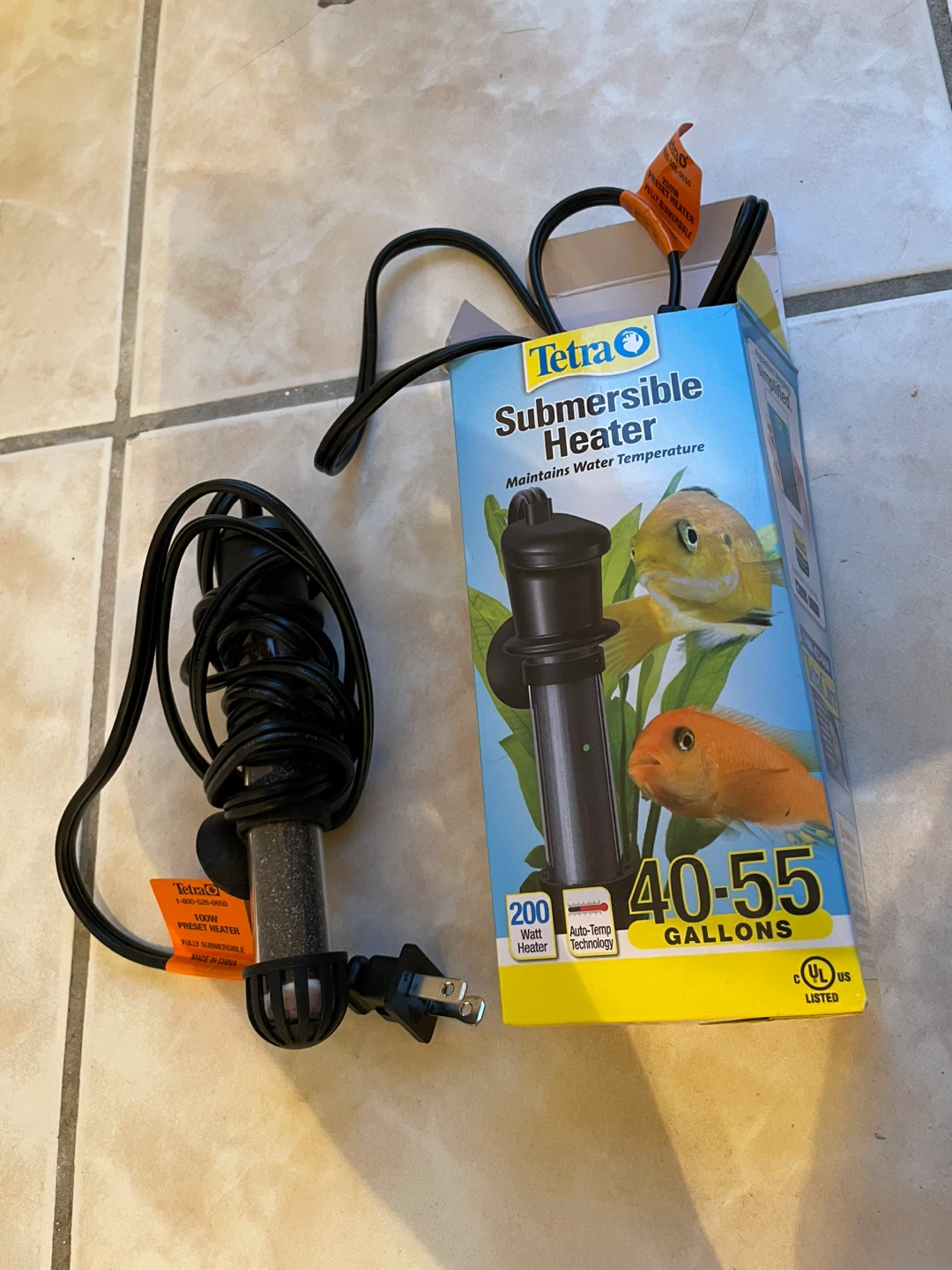 Fish Tank Heaters (100 & 200 Watts)