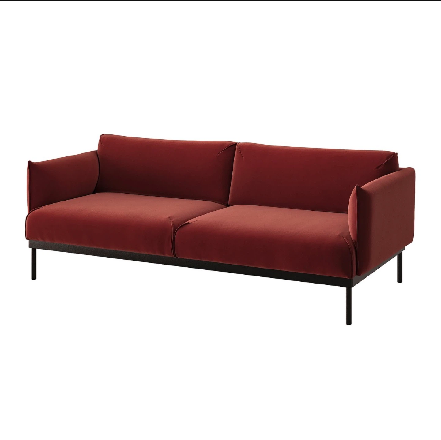 IKEA KIVIK Sofa - Dark Red