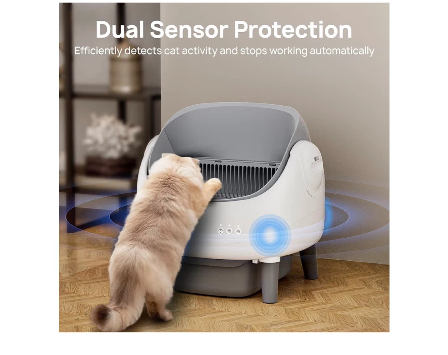Smart Automatic Cat Litter Box with APP Control - photo 3