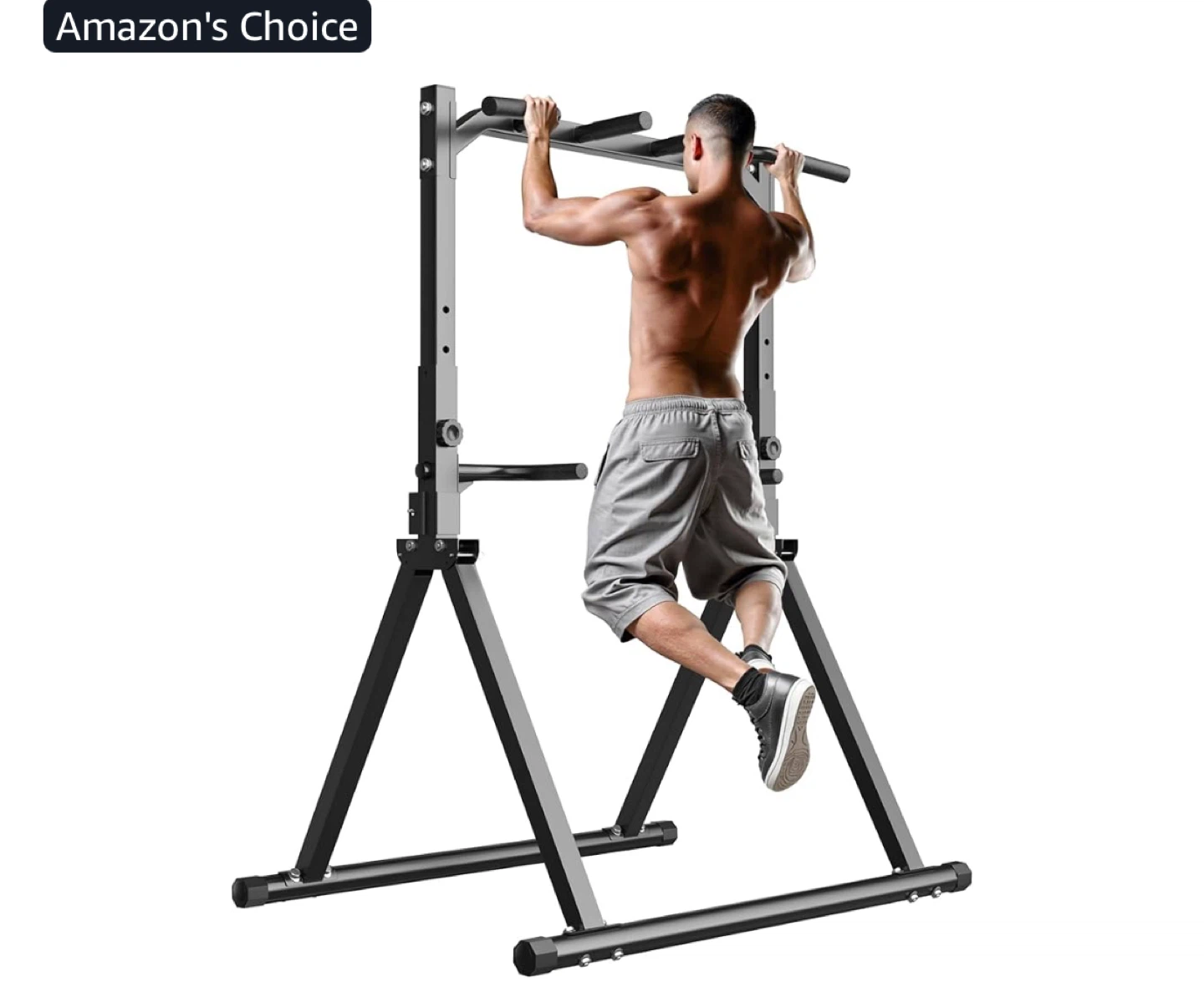 Power Tower Pull Up Dip Station