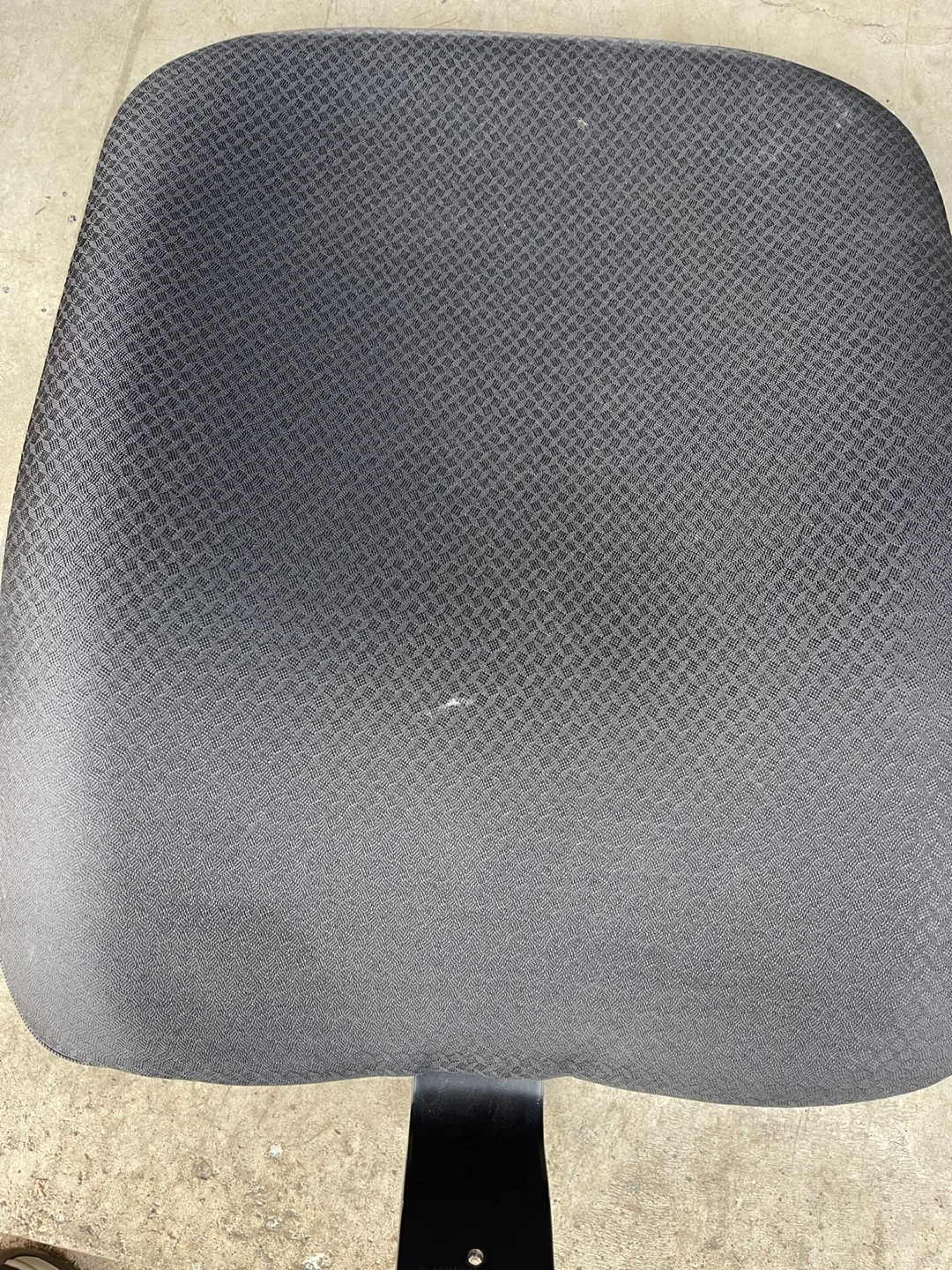 Black Office Chair Seat and Base parts