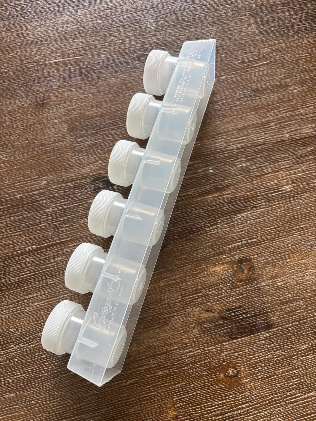 Clear Travel Size Bottles with Caps - Set of 5 - photo 2