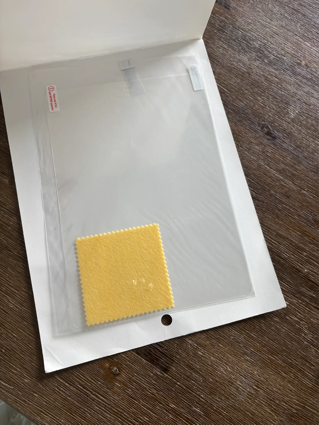 iPad Air Screen Protector with Cleaning Cloth