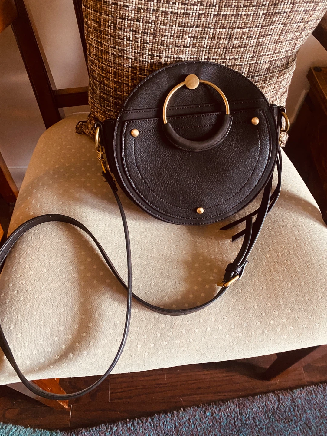 ALDO Black Round Crossbody Bag - photo 2