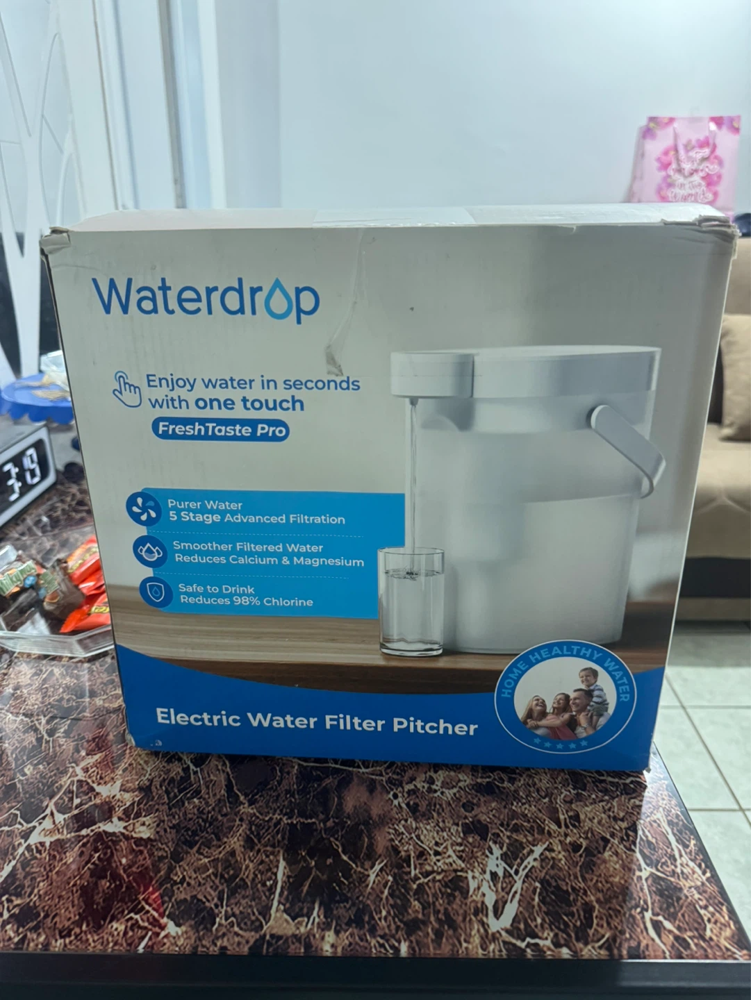 Waterdrop Electric Water Filter Pitcher - WD-ED06W - photo 2