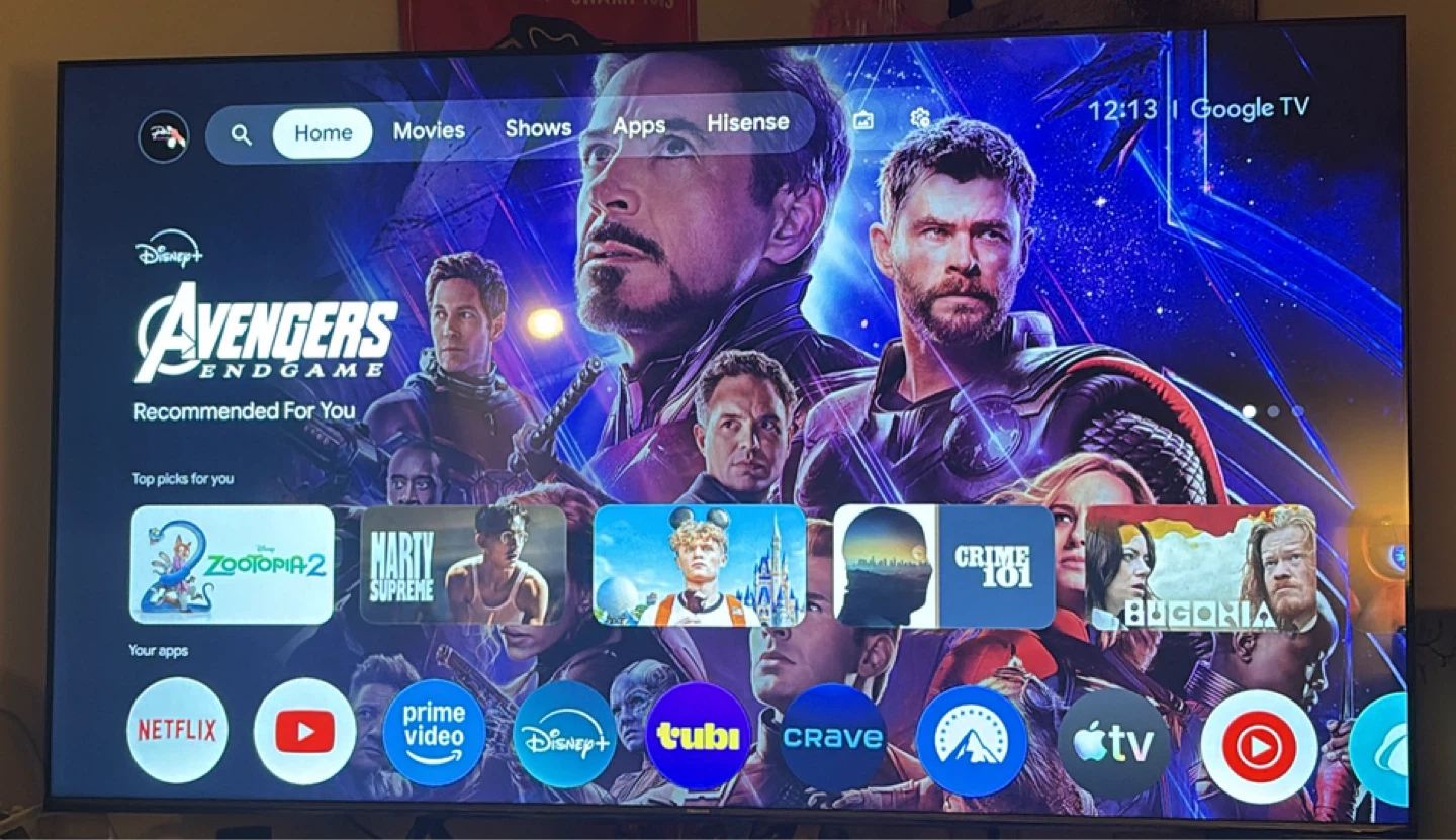 Hisense Smart TV with Google TV