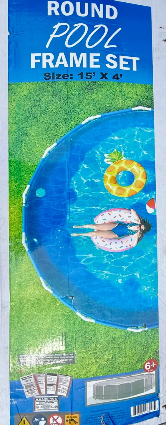 Round Pool  - 15' X 4'