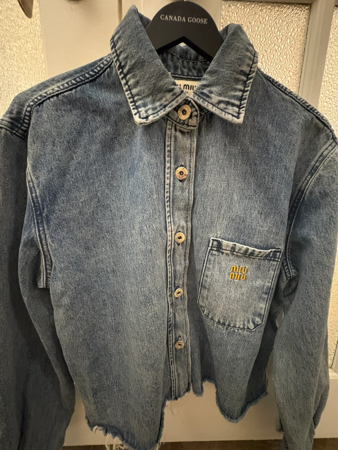 Miu Miu Denim Shirt Size L