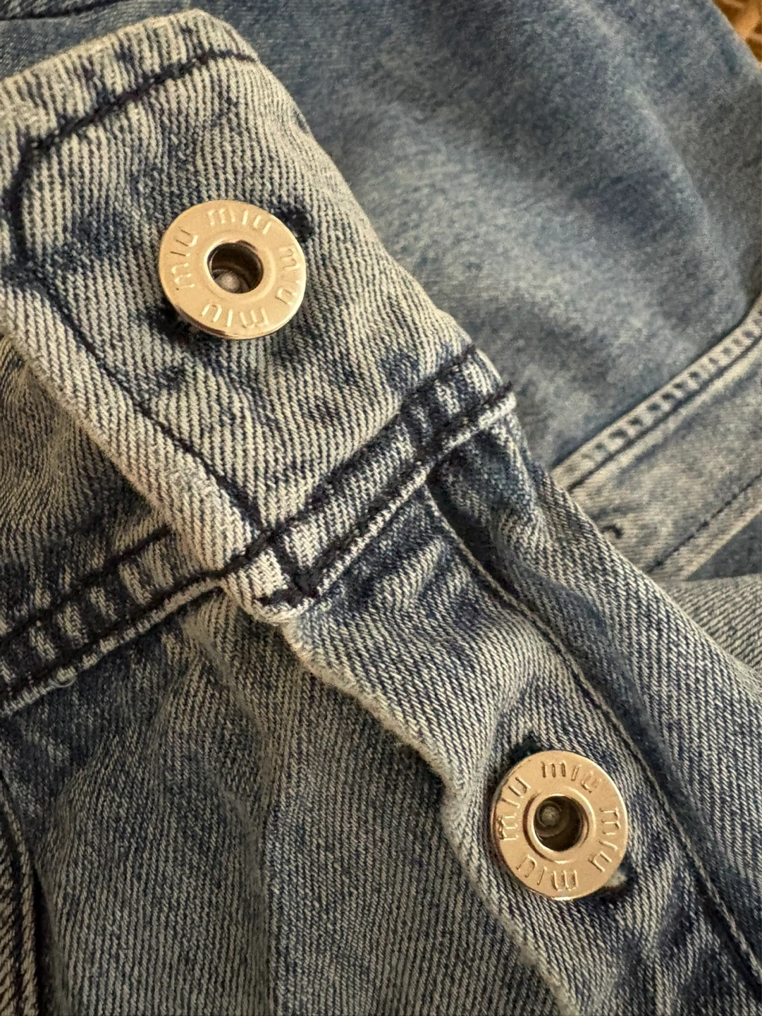 Miu Miu Denim Shirt Size L - photo 3