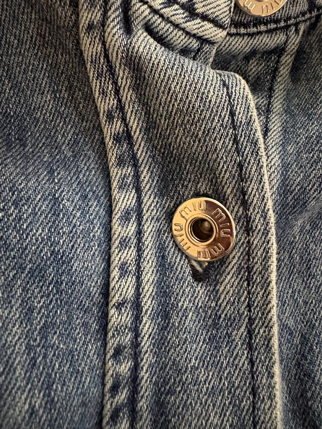 Miu Miu Denim Shirt Size L - photo 5