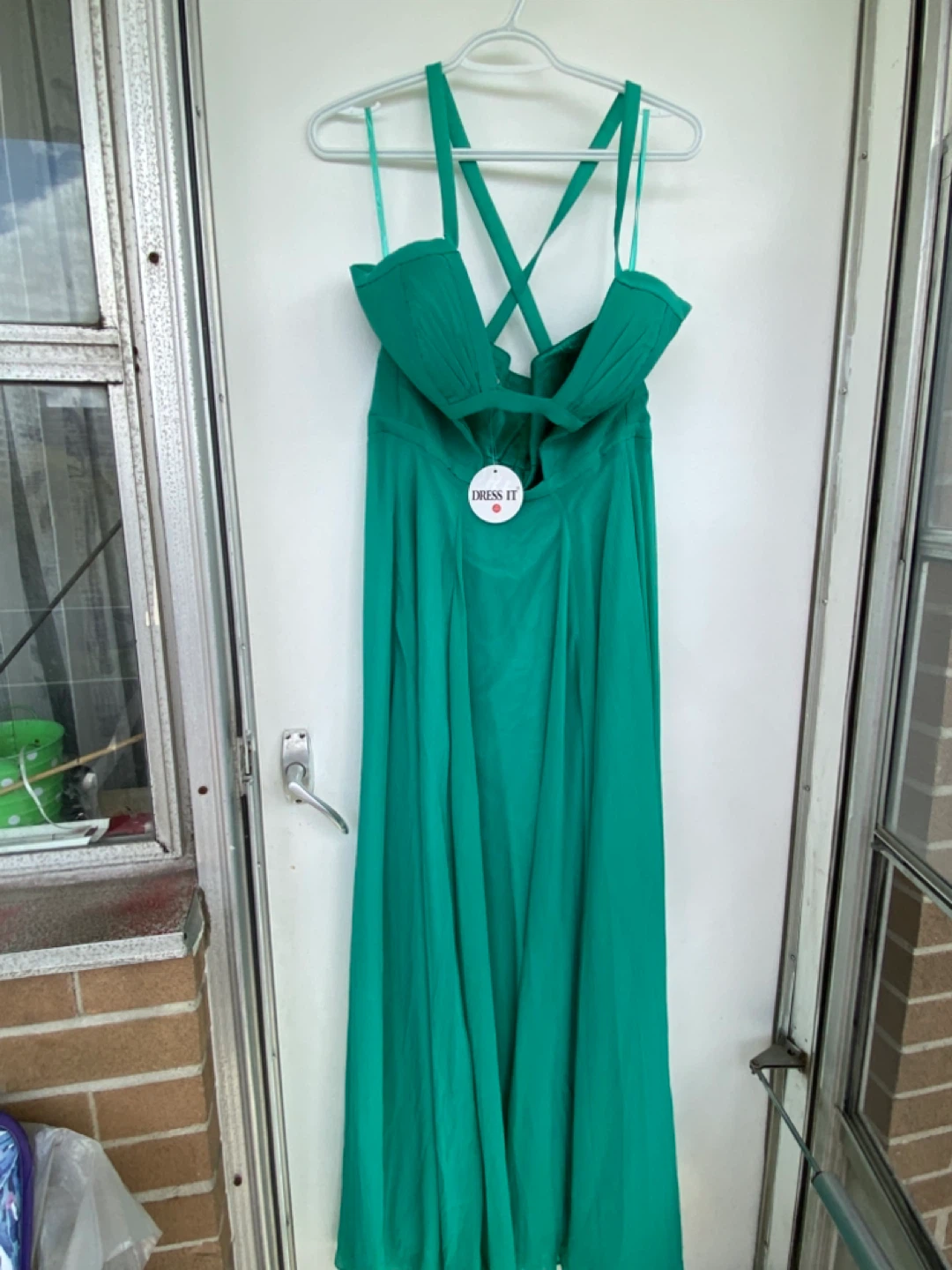 Dress It Emerald Green Evening Gown