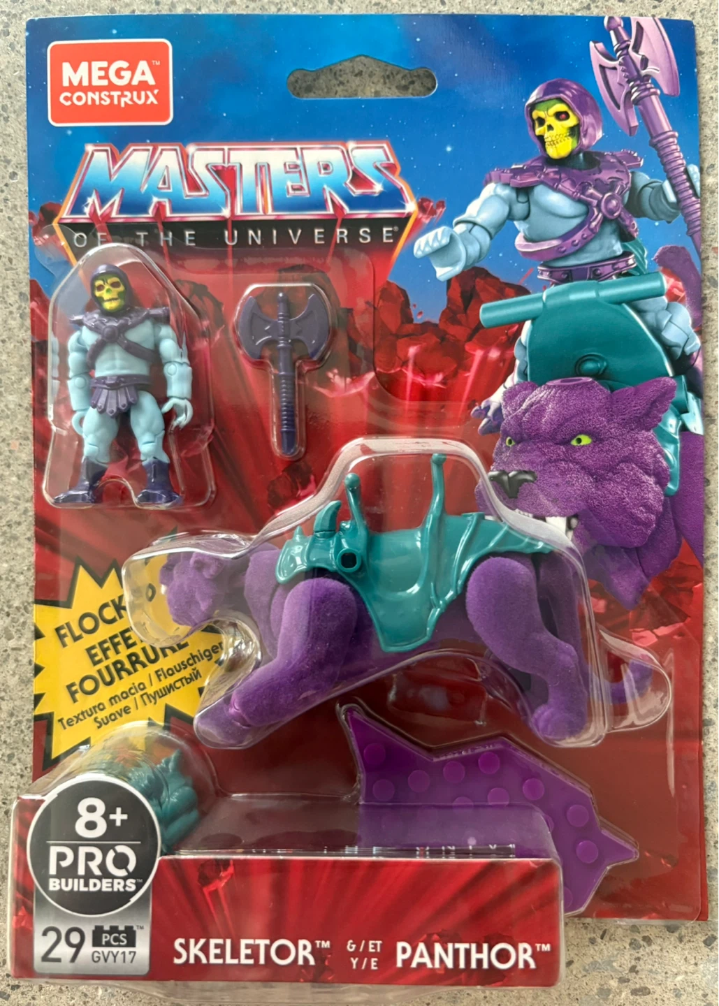 Masters Of The Universe Mega Construx Mattel Skeletor Panthor