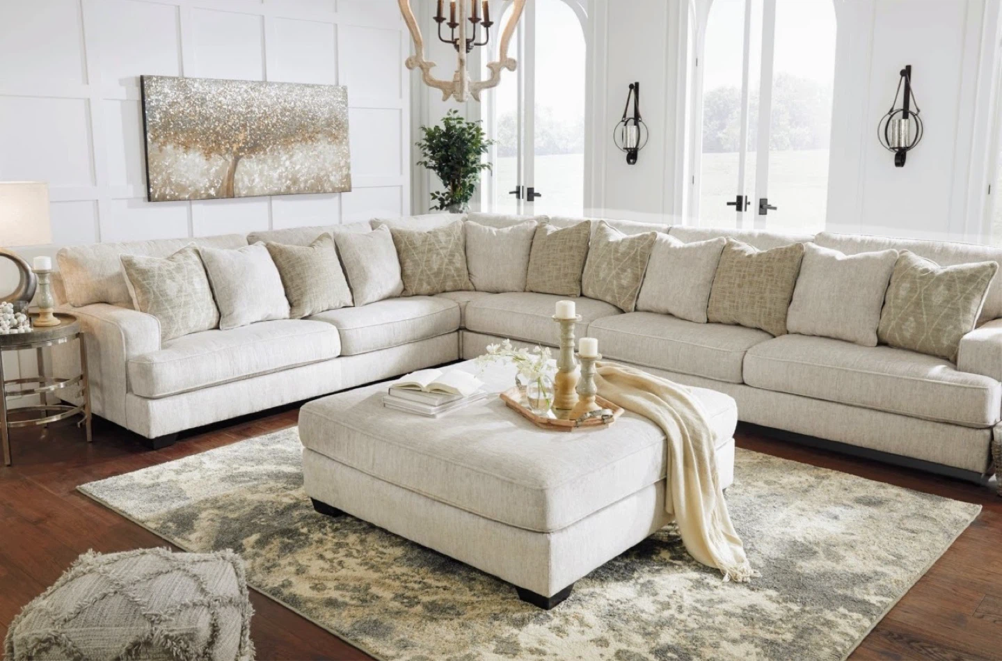 Signature Design by Ashley Rawcliffe L-Shape Sectional