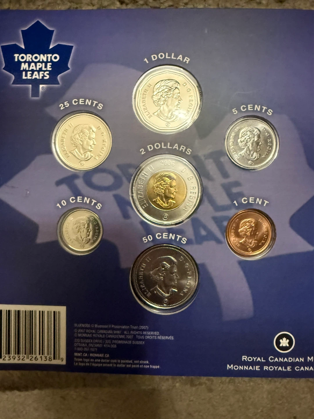 Royal Canadian Mint Toronto Maple Leafs Coin Set - photo 2