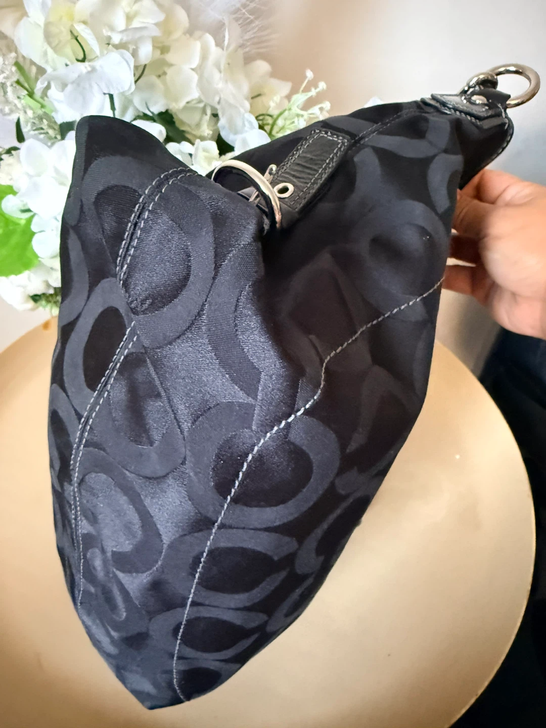 Coach Black Signature "Mad of a Julianne" Satchel Bag - photo 4